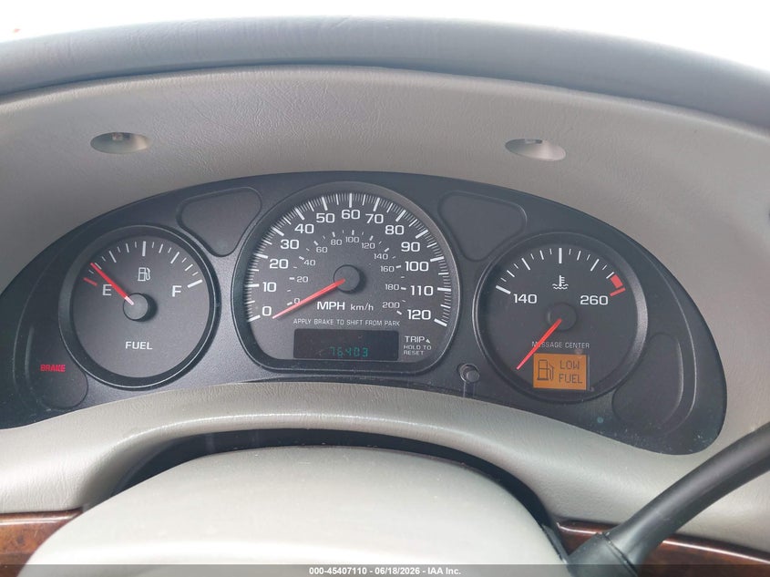 2004 Chevrolet Impala VIN 2G1WF52E149231928 IAAI salvage auction — NORMAL WEAR, Original (Texas), sold $250 on 2026-07-08 (photo 7)