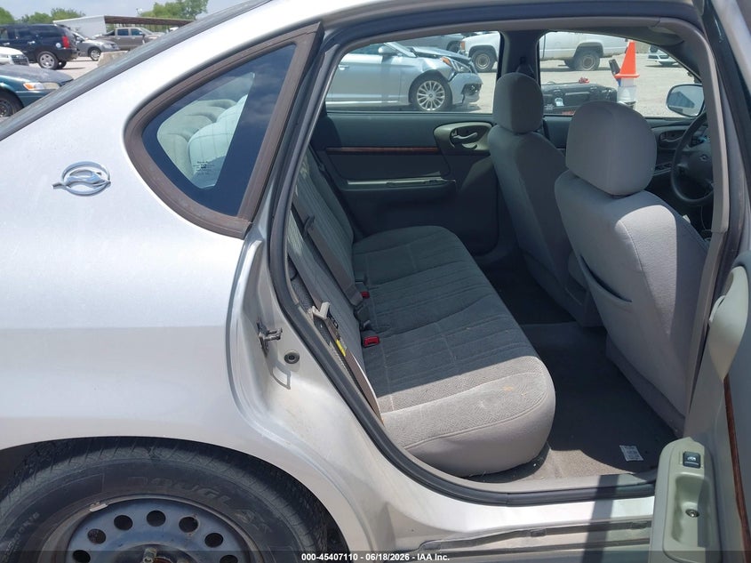 2004 Chevrolet Impala VIN 2G1WF52E149231928 IAAI salvage auction — NORMAL WEAR, Original (Texas), sold $250 on 2026-07-08 (photo 8)