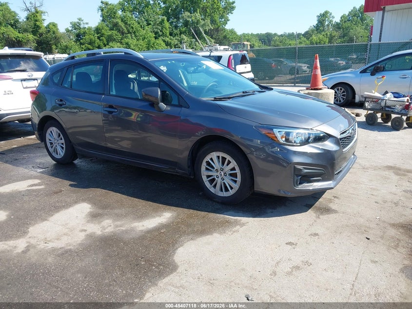 2018 Subaru Impreza VIN 4S3GTAD67J3706392 IAAI salvage auction — SIDE, Salvage - Greater Than 75% (Maryland), sold $1,300 on 2026-07-11 (photo 1)