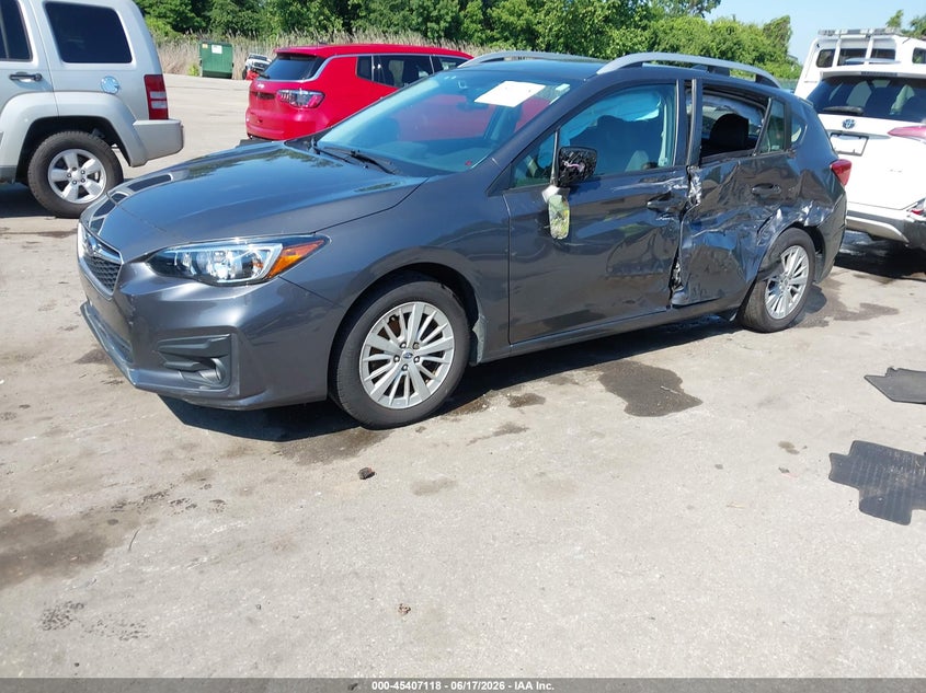 2018 Subaru Impreza VIN 4S3GTAD67J3706392 IAAI salvage auction — SIDE, Salvage - Greater Than 75% (Maryland), sold $1,300 on 2026-07-11 (photo 2)