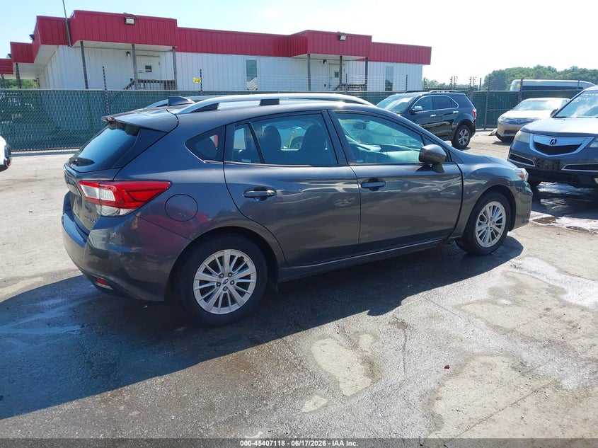2018 Subaru Impreza VIN 4S3GTAD67J3706392 IAAI salvage auction — SIDE, Salvage - Greater Than 75% (Maryland), sold $1,300 on 2026-07-11 (photo 4)