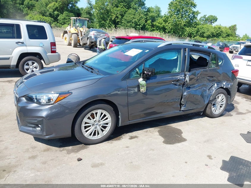 2018 Subaru Impreza VIN 4S3GTAD67J3706392 IAAI salvage auction — SIDE, Salvage - Greater Than 75% (Maryland), sold $1,300 on 2026-07-11 (photo 6)