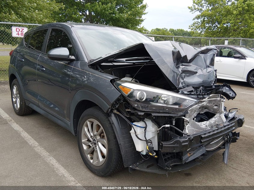 2018 Hyundai Tucson VIN KM8J2CA46JU684012 IAAI salvage auction — FRONT END, Salvage (New Jersey), sold $25 on 2026-07-27 (photo 1)