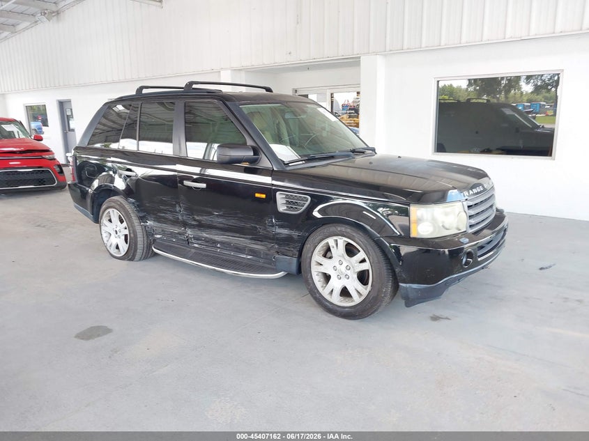2006 Land rover Range rover sport VIN SALSF25496A981553 IAAI salvage auction — RIGHT SIDE, Rebuildable (Florida), sold $625 on 2026-07-29 (photo 1)