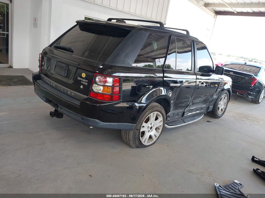 2006 Land rover Range rover sport VIN SALSF25496A981553 IAAI salvage auction — RIGHT SIDE, Rebuildable (Florida), sold $625 on 2026-07-29 (photo 4)
