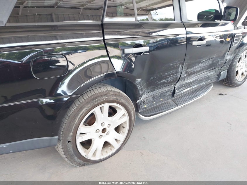 2006 Land rover Range rover sport VIN SALSF25496A981553 IAAI salvage auction — RIGHT SIDE, Rebuildable (Florida), sold $625 on 2026-07-29 (photo 6)