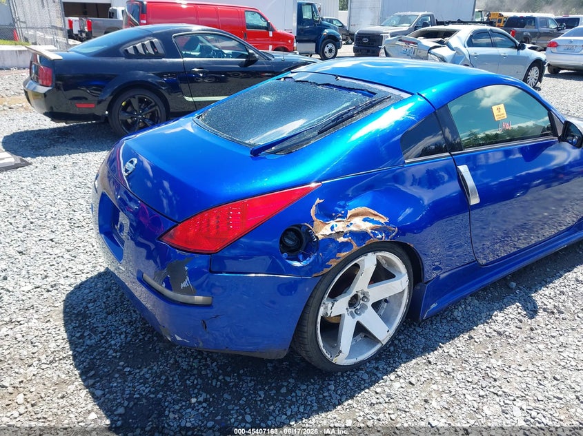 2003 Nissan 350z VIN JN1AZ34E63T002908 IAAI salvage auction — REAR END, Bill Of Sale (Washington), sold $625 on 2026-07-29 (photo 6)
