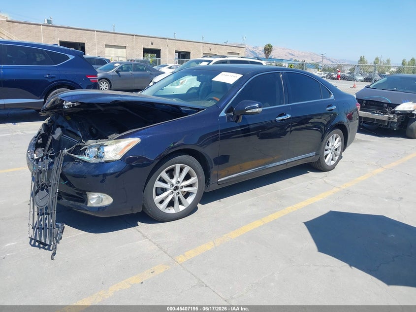 2010 Lexus Es 350 VIN JTHBK1EGXA2350707 IAAI salvage auction — FRONT END, Salvage (California), sold $1,100 on 2026-07-20 (photo 2)