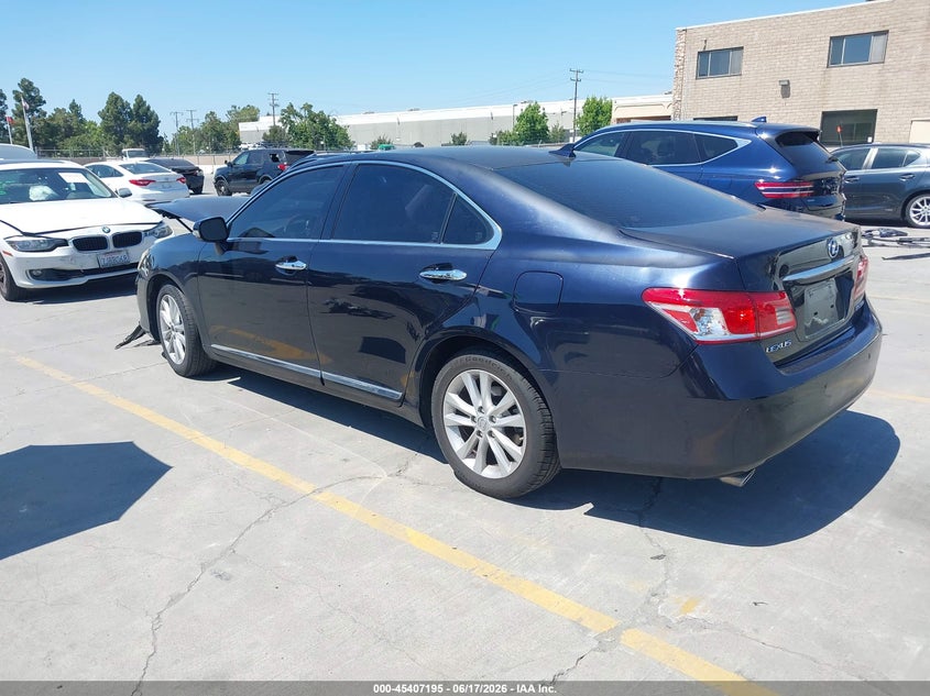 2010 Lexus Es 350 VIN JTHBK1EGXA2350707 IAAI salvage auction — FRONT END, Salvage (California), sold $1,100 on 2026-07-20 (photo 3)