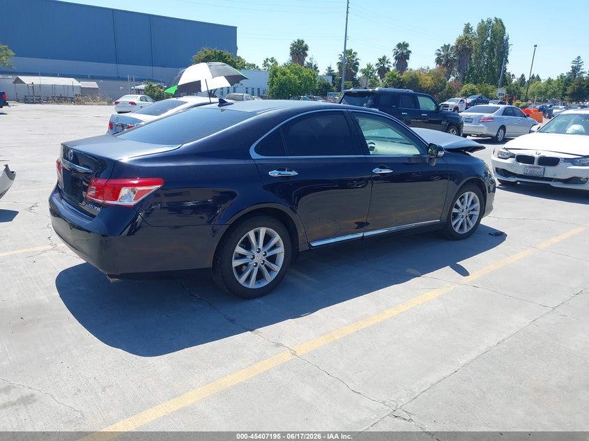 2010 Lexus Es 350 VIN JTHBK1EGXA2350707 IAAI salvage auction — FRONT END, Salvage (California), sold $1,100 on 2026-07-20 (photo 4)