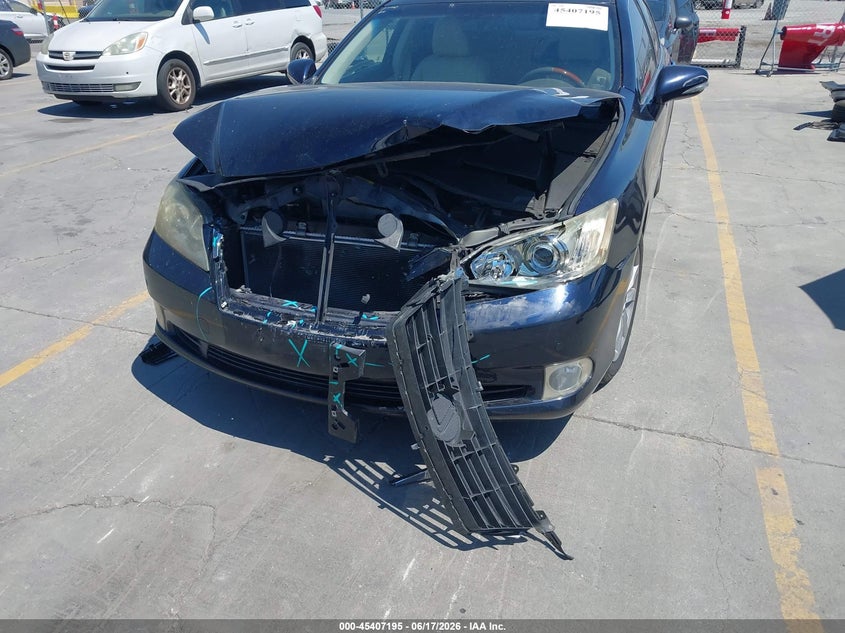 2010 Lexus Es 350 VIN JTHBK1EGXA2350707 IAAI salvage auction — FRONT END, Salvage (California), sold $1,100 on 2026-07-20 (photo 6)
