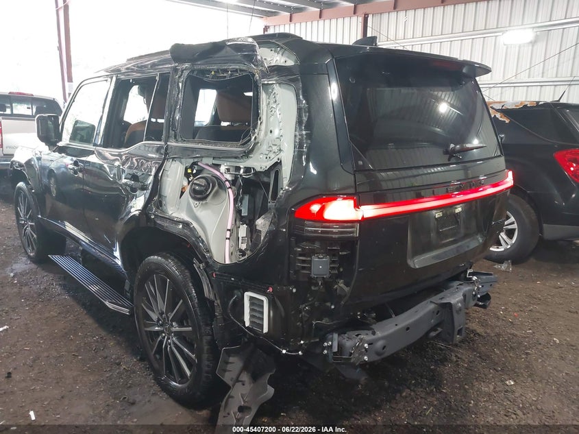2024 Lexus Gx VIN JTJVBCDXXR5030547 IAAI salvage auction — FRONT & REAR, Salvage (Virginia), sold $325 on 2026-07-30 (photo 6)