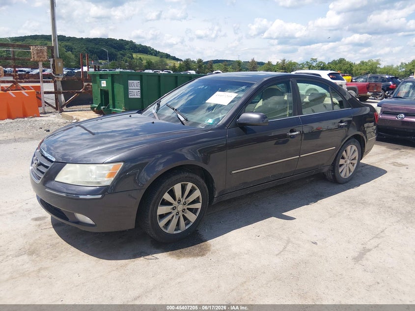 2009 Hyundai Sonata VIN 5NPEU46C69H482783 IAAI salvage auction — ENGINE BURN, Salvage (Pennsylvania), sold $25 on 2026-07-08 (photo 2)