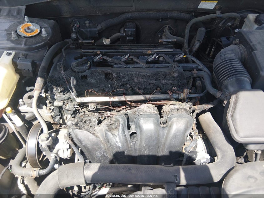 2009 Hyundai Sonata VIN 5NPEU46C69H482783 IAAI salvage auction — ENGINE BURN, Salvage (Pennsylvania), sold $25 on 2026-07-08 (photo 6)