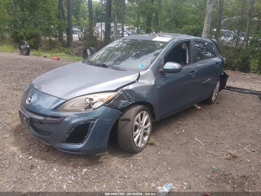 2011 Mazda 3 VIN JM1BL1K56B1432717 IAAI salvage auction — FRONT & REAR, Clear (Virginia), sold $25 on 2026-07-28 (photo 2)