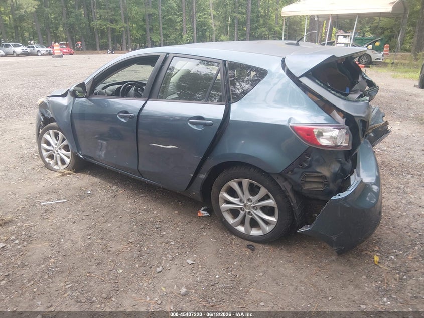 2011 Mazda 3 VIN JM1BL1K56B1432717 IAAI salvage auction — FRONT & REAR, Clear (Virginia), sold $25 on 2026-07-28 (photo 3)