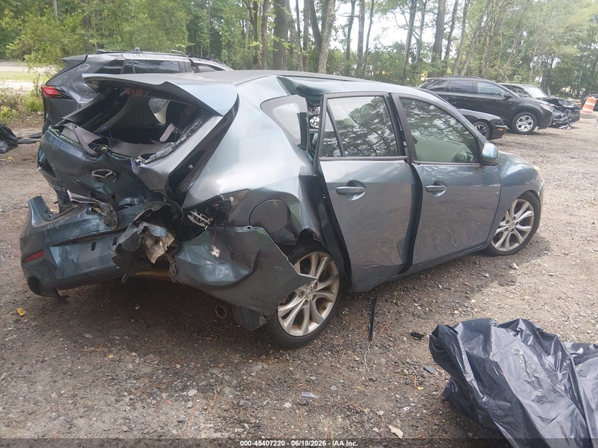 2011 Mazda 3 VIN JM1BL1K56B1432717 IAAI salvage auction — FRONT & REAR, Clear (Virginia), sold $25 on 2026-07-28 (photo 4)
