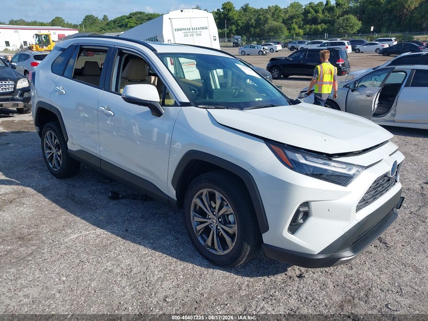 2024 Toyota Rav 4 VIN JTMD6RFV9RJ059885 IAAI salvage auction — LEFT SIDE, Salvage Title, sold $13,050 on 2026-07-30 (photo 1)