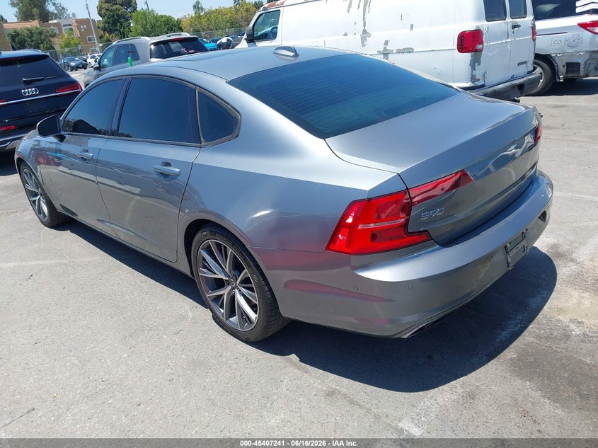 2018 Volvo S90 VIN LVY992MK6JP023112 IAAI salvage auction — NORMAL WEAR, Clear - Dealer Only (California), sold $4,000 on 2026-07-09 (photo 3)