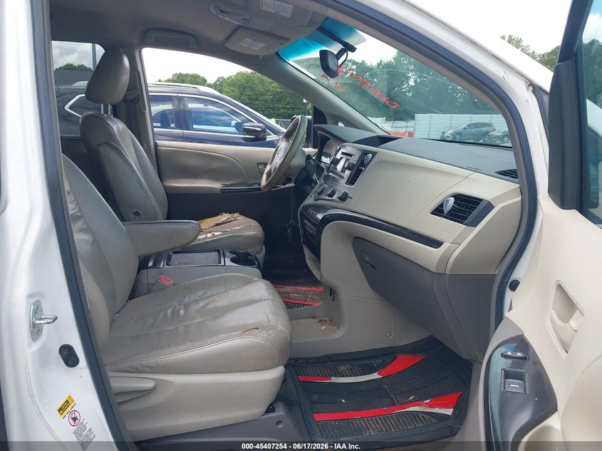 2011 Toyota Sienna VIN 5TDKK3DC2BS066347 IAAI salvage auction — FRONT & REAR, Clear (Georgia), sold $1,550 on 2026-07-15 (photo 5)