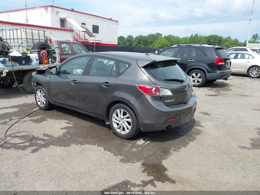 2012 Mazda 3 VIN JM1BL1M82C1662330 IAAI salvage auction — FRONT END, Salvage - Greater Than 75% (Maryland), sold $300 on 2026-07-08 (photo 3)