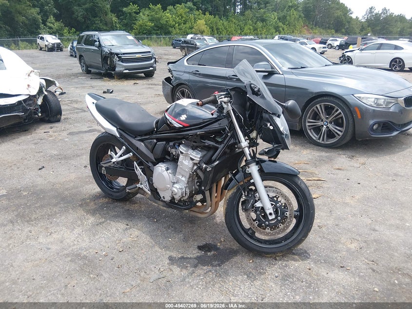 2008 Suzuki Gsx650 f VIN JS1GP74A482101252 IAAI salvage auction — RIGHT SIDE, Salvage (Mississippi), sold $100 on 2026-07-15 (photo 1)