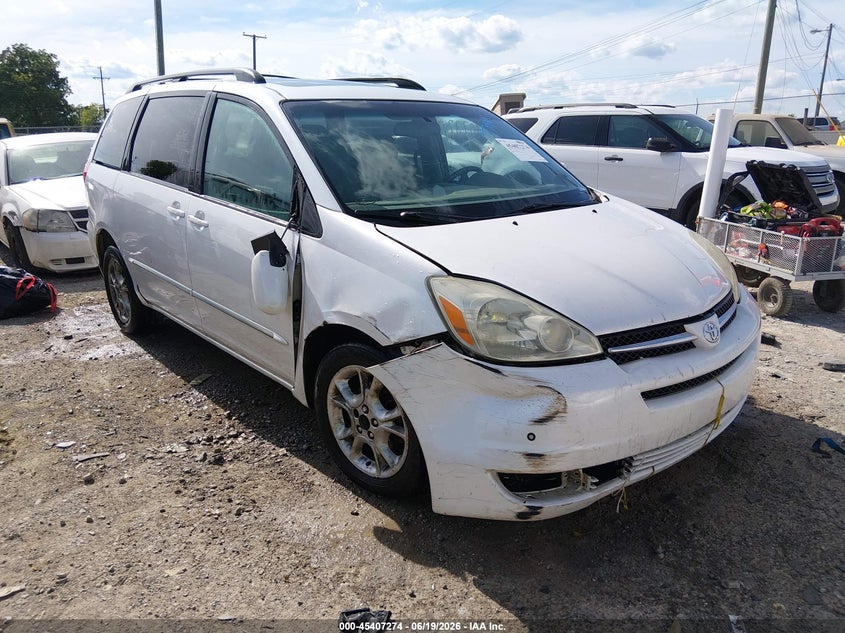 2004 Toyota Sienna VIN 5TDZA22C24S092433 IAAI salvage auction — NORMAL WEAR, Clear (Tennessee), sold $625 on 2026-07-16 (photo 1)