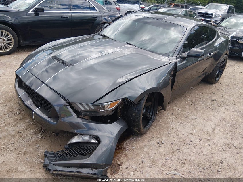 2017 Ford Mustang VIN 1FA6P8JZXH5521605 IAAI salvage auction — LEFT FRONT, Salvage Title, sold $9,900 on 2026-07-29 (photo 2)