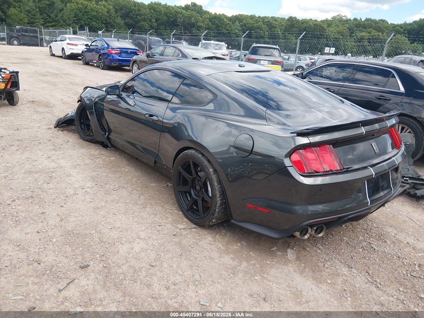 2017 Ford Mustang VIN 1FA6P8JZXH5521605 IAAI salvage auction — LEFT FRONT, Salvage Title, sold $9,900 on 2026-07-29 (photo 3)