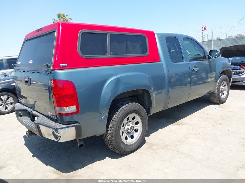2007 Gmc Sierra 1500 VIN 1GTEC19C07Z581635 IAAI salvage auction — FRONT END, Salvage (California), sold $1,950 on 2026-07-23 (photo 4)