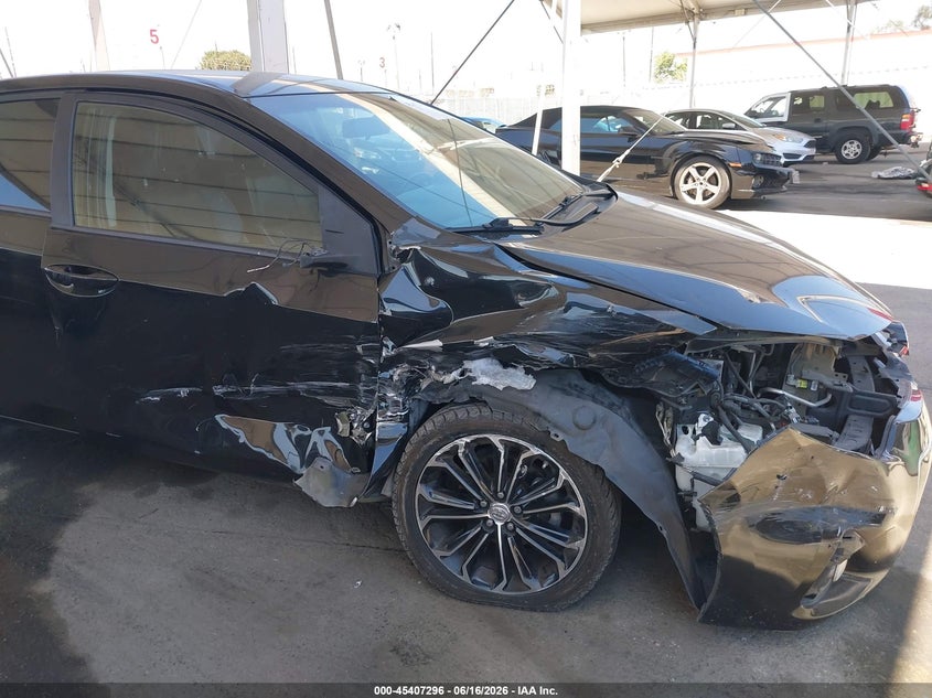2014 Toyota Corolla VIN 5YFBURHE7EP172699 IAAI salvage auction — RIGHT FRONT, Salvage (California), sold $2,650 on 2026-07-15 (photo 6)