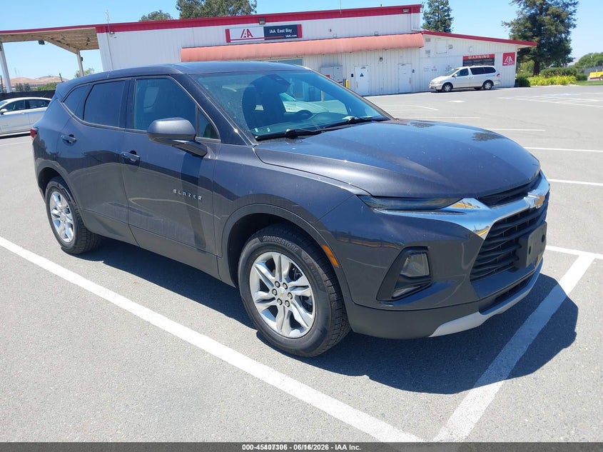2021 Chevrolet Blazer VIN 3GNKBHR40MS553664 IAAI salvage auction — NORMAL WEAR, Sf97 (California), sold $2,550 on 2026-07-30 (photo 1)