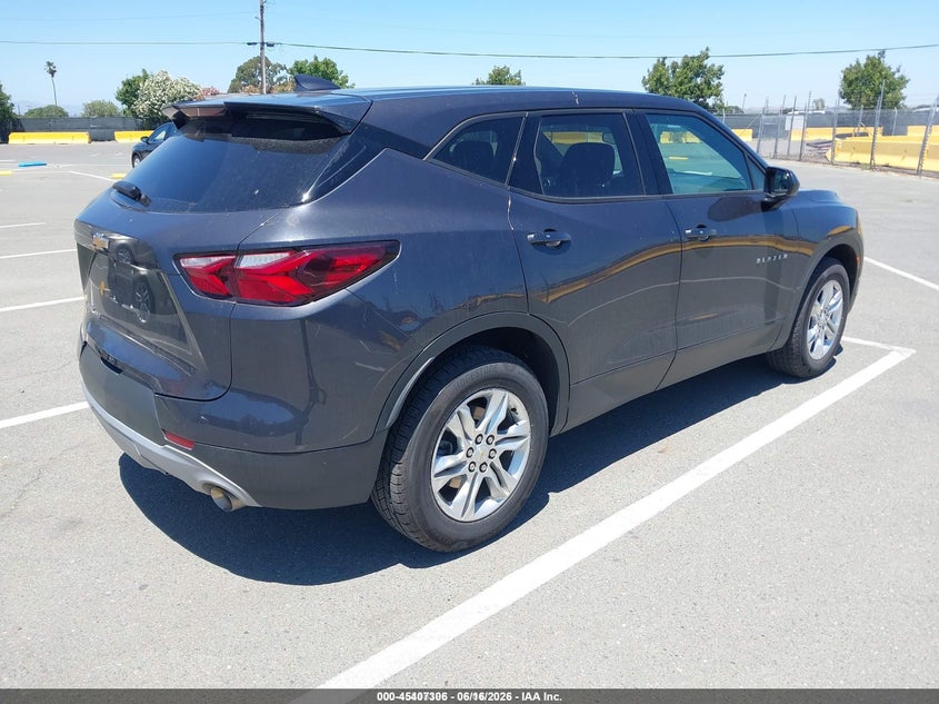 2021 Chevrolet Blazer VIN 3GNKBHR40MS553664 IAAI salvage auction — NORMAL WEAR, Sf97 (California), sold $2,550 on 2026-07-30 (photo 4)