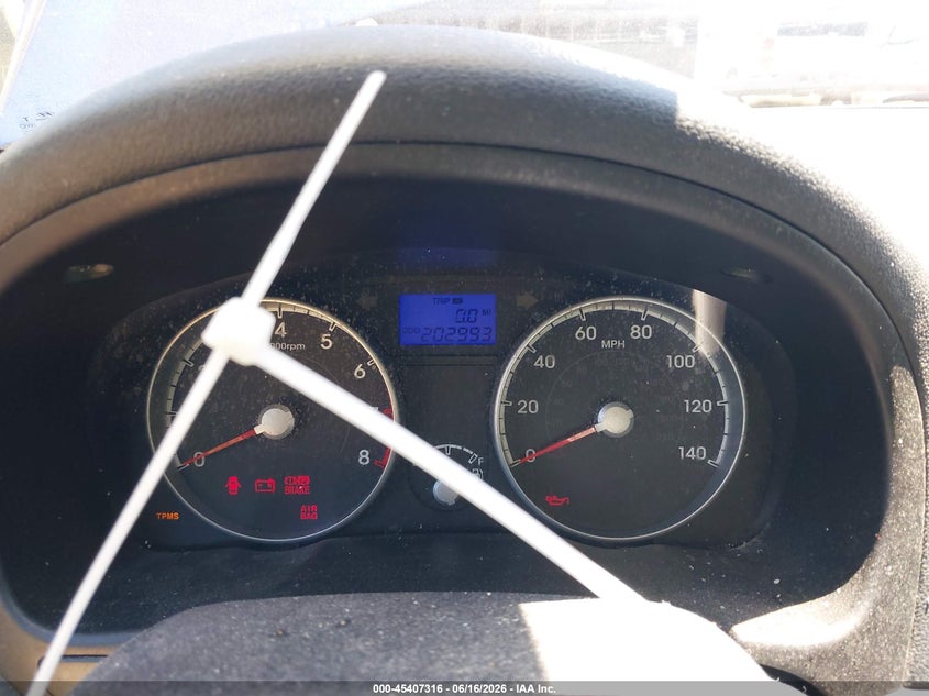 2011 Hyundai Accent VIN KMHCN3AC2BU200314 IAAI salvage auction — NORMAL WEAR, Clear (Maryland), sold $375 on 2026-07-23 (photo 7)
