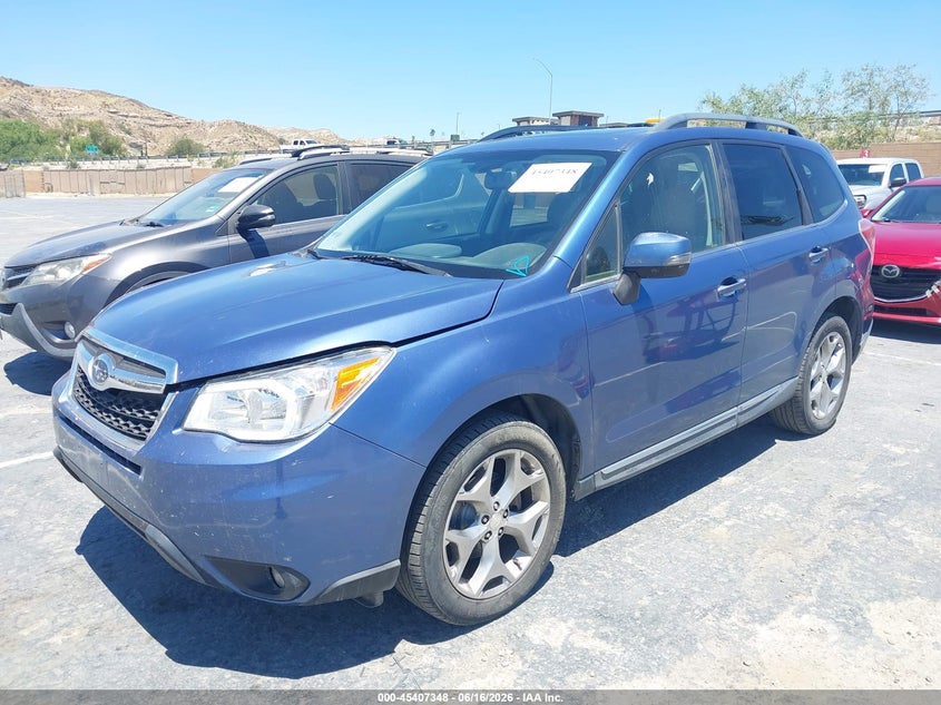 2015 Subaru Forester VIN JF2SJAWC1FH548615 IAAI salvage auction — NORMAL WEAR, Clear - Dealer Only (California), sold $800 on 2026-07-22 (photo 2)