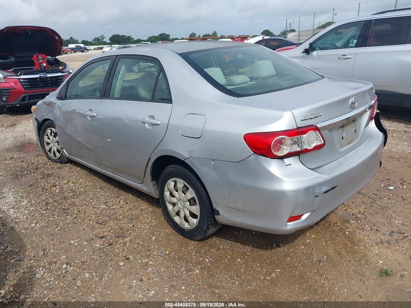 2011 Toyota Corolla VIN JTDBU4EE3B9138414 IAAI salvage auction — LEFT FRONT, Salvage (Alabama), sold $850 on 2026-07-14 (photo 3)