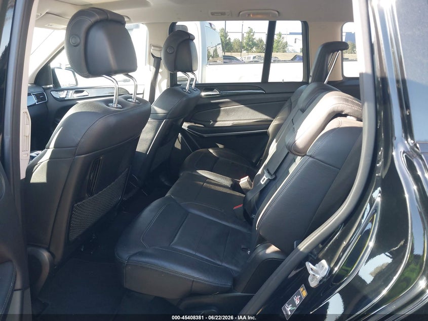2017 Mercedes-benz Gls-klasse VIN 4JGDF7DE5HA826438 IAAI salvage auction — REAR END, Salvage Certificate (California), sold $7,000 on 2026-07-10 (photo 8)