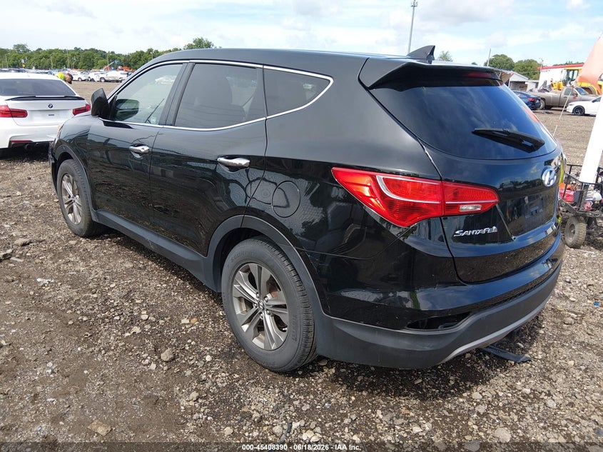2013 Hyundai Santa fe VIN 5XYZT3LBXDG124144 IAAI salvage auction — LEFT FRONT, Salvage Title, sold $1,150 on 2026-07-24 (photo 3)