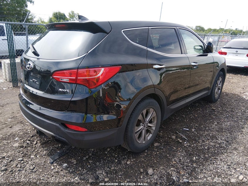 2013 Hyundai Santa fe VIN 5XYZT3LBXDG124144 IAAI salvage auction — LEFT FRONT, Salvage Title, sold $1,150 on 2026-07-24 (photo 4)