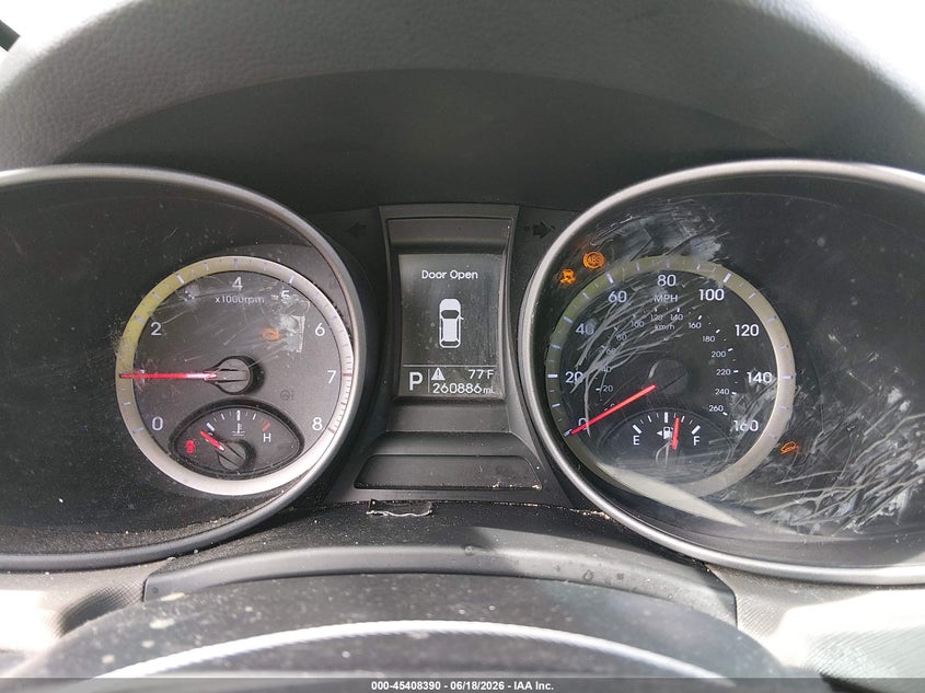 2013 Hyundai Santa fe VIN 5XYZT3LBXDG124144 IAAI salvage auction — LEFT FRONT, Salvage Title, sold $1,150 on 2026-07-24 (photo 7)