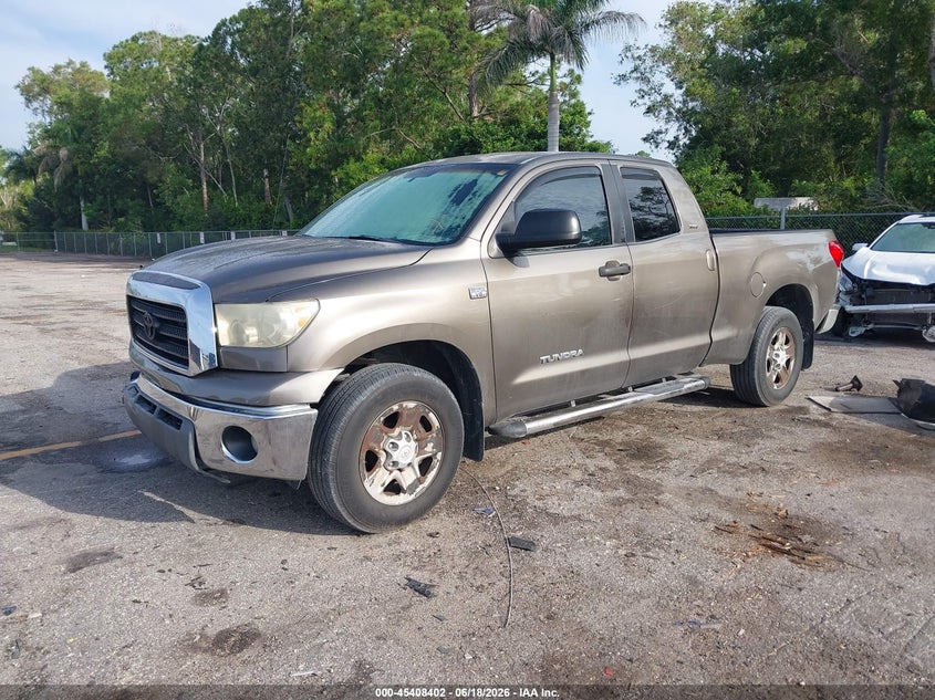 2008 Toyota Tundra VIN 5TBRT541X8S458323 IAAI salvage auction — RIGHT FRONT, Rebuildable (Florida), sold $2,650 on 2026-07-08 (photo 2)