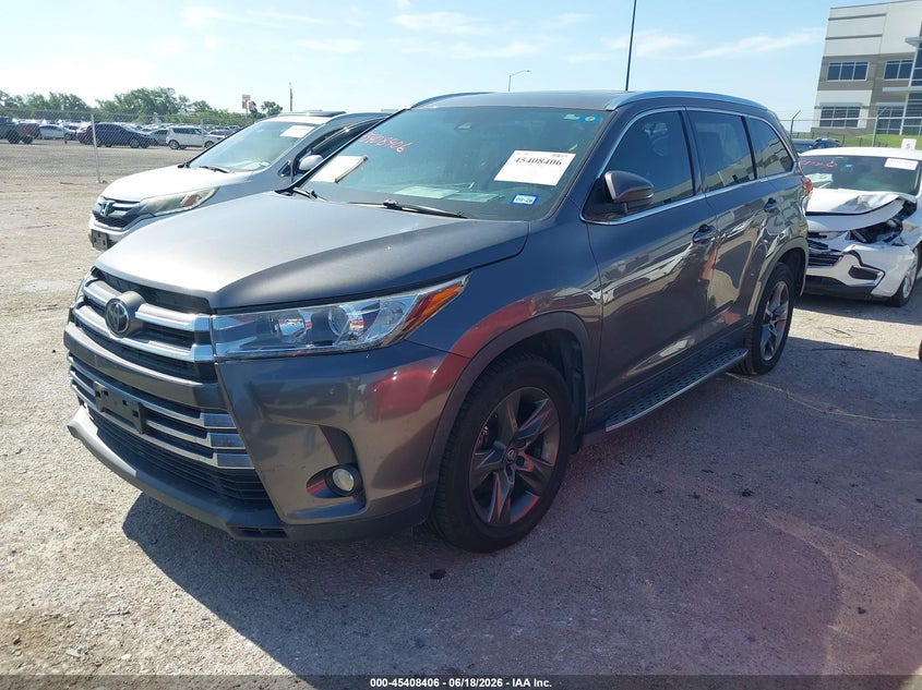2017 Toyota Highlander VIN 5TDYZRFH7HS210162 IAAI salvage auction — REAR END, Salvage (Texas), sold $11,300 on 2026-07-07 (photo 2)