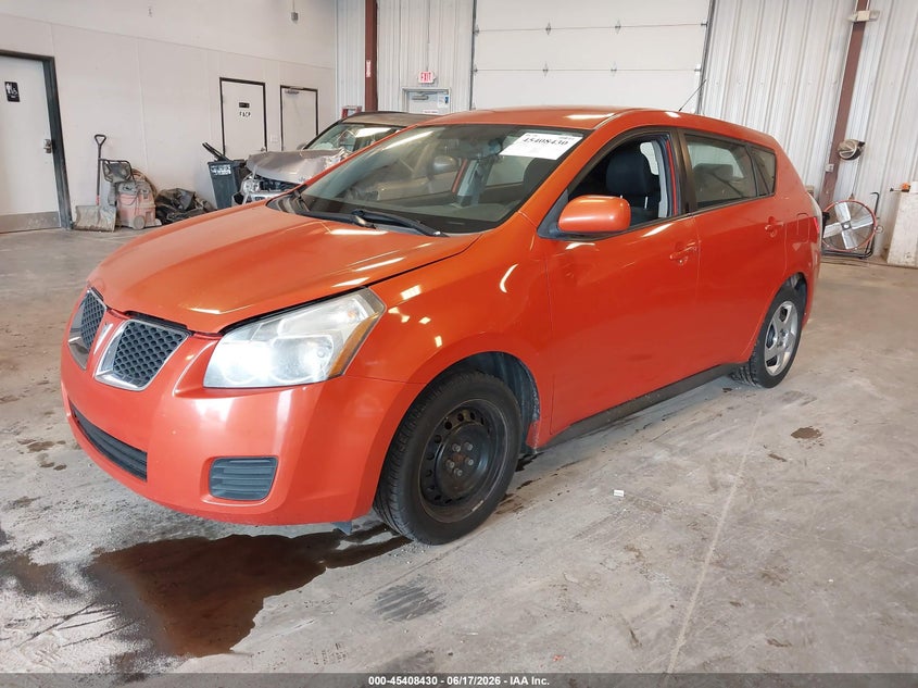 2010 Pontiac Vibe VIN 5Y2SP6E81AZ400183 IAAI salvage auction — NORMAL WEAR, Clear (Michigan), sold $725 on 2026-07-14 (photo 2)