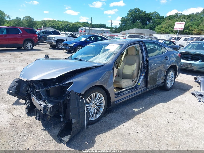2014 Lexus ES VIN JTHBK1GG0E2142791 IAAI salvage auction — FRONT END, Clear (Indiana), sold $900 on 2026-07-28 (photo 2)