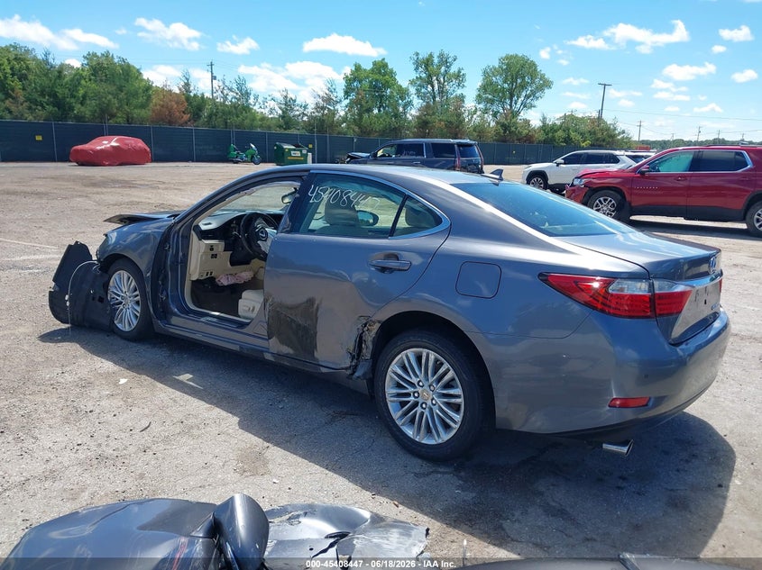 2014 Lexus ES VIN JTHBK1GG0E2142791 IAAI salvage auction — FRONT END, Clear (Indiana), sold $900 on 2026-07-28 (photo 3)
