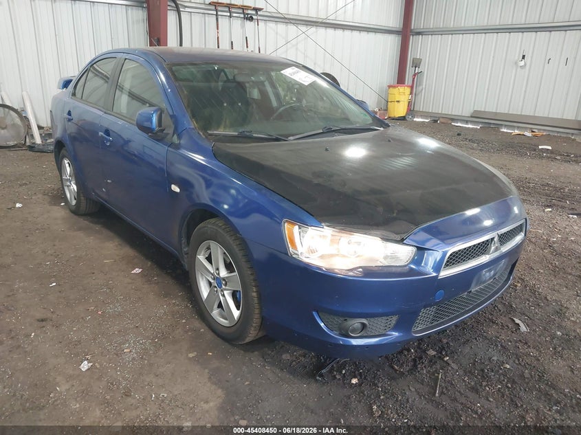 2009 Mitsubishi Lancer VIN JA3AU26U89U034674 IAAI salvage auction — REAR END, Clear (Virginia), sold $275 on 2026-07-12 (photo 1)