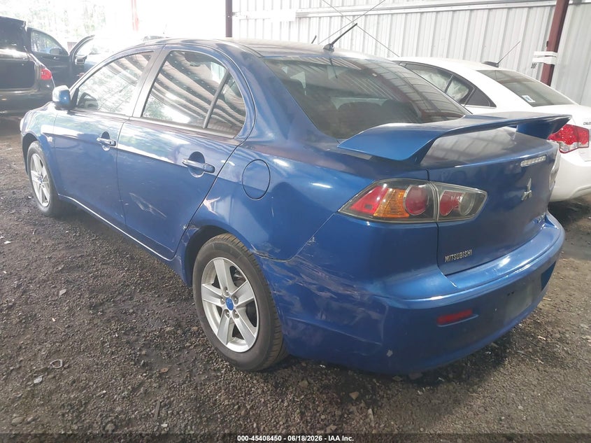 2009 Mitsubishi Lancer VIN JA3AU26U89U034674 IAAI salvage auction — REAR END, Clear (Virginia), sold $275 on 2026-07-12 (photo 3)