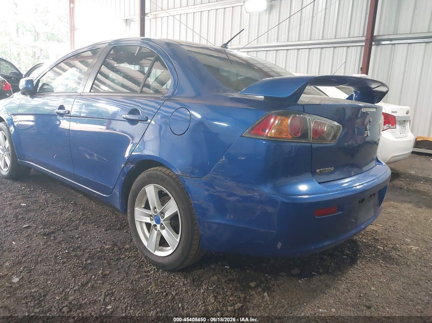 2009 Mitsubishi Lancer VIN JA3AU26U89U034674 IAAI salvage auction — REAR END, Clear (Virginia), sold $275 on 2026-07-12 (photo 6)