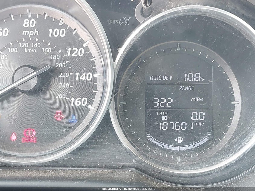 2014 Mazda Cx-5 VIN JM3KE2CY4E0369501 IAAI salvage auction — NORMAL WEAR, Original (Texas), sold $3,575 on 2026-07-14 (photo 7)