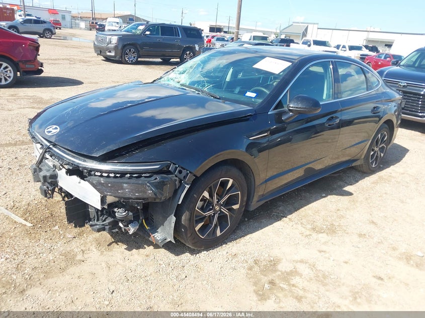2025 Hyundai Sonata VIN KMHL64JA3SA429569 IAAI salvage auction — FRONT END, Salvage Title, sold $3,000 on 2026-07-29 (photo 2)